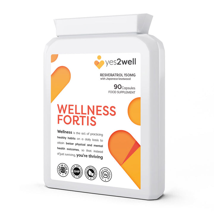 Wellness Fortis Vegan Supplement with Reservatrol